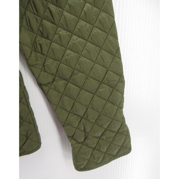 Gumps San Francisco Jacket Small Quilted Coat Button Up Insulated - Picture 3 of 11